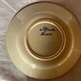 Lot de 8 assiettes  à dessert  St Clément  vintage