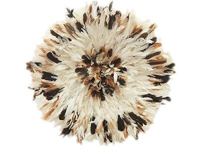 Juju hat blanc naturel et beige de 50 cm