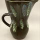 Jug signed Digoin Sarreguemines. Glazed ceramic. 50s 60s.