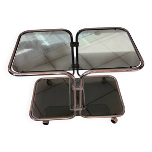 Desserte bar sur roulettes,