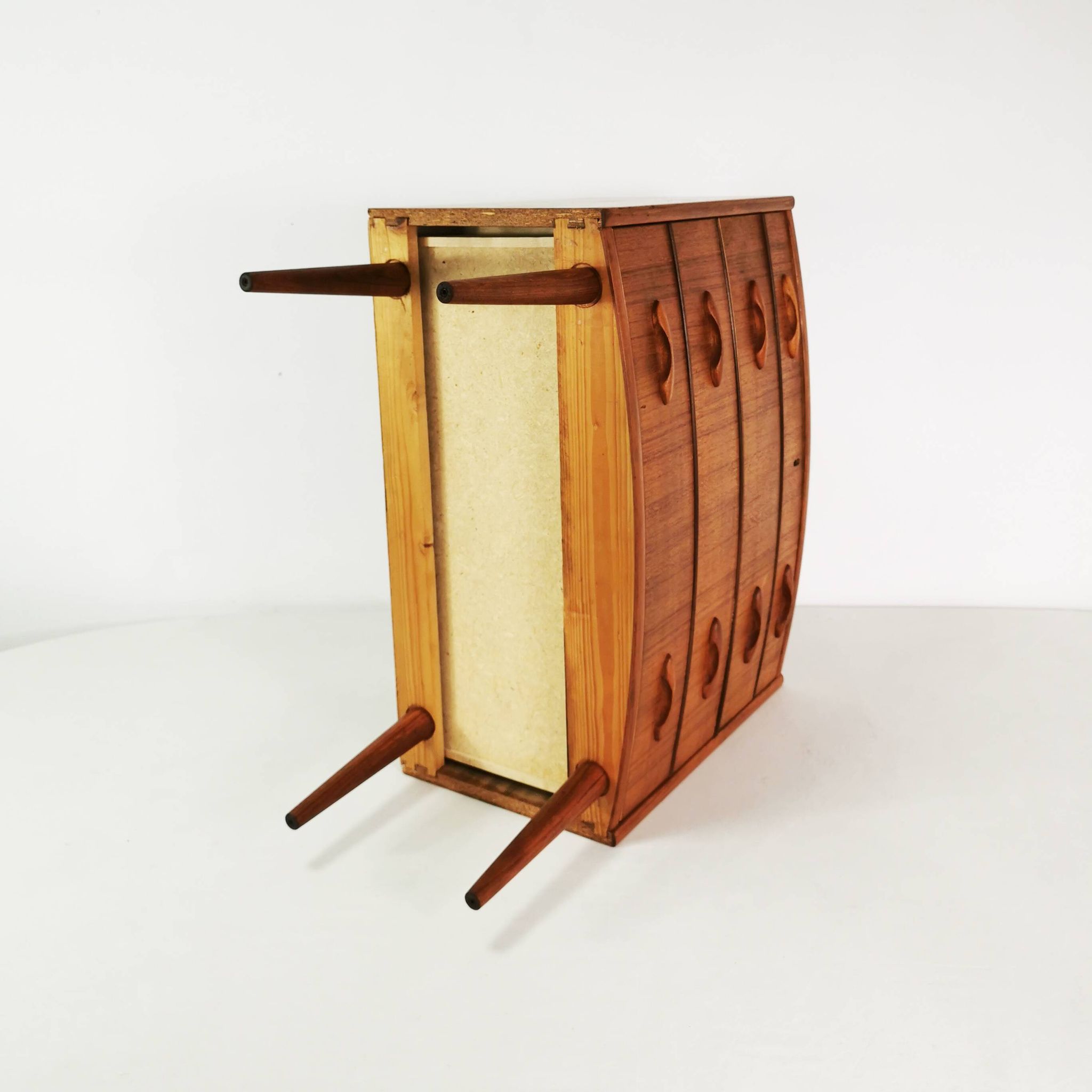 Tekowa komoda Mid century, Sykklven, proj. Brodrene Blindheim, Norway, lata 60.