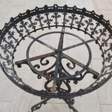 19th-century iron planter
