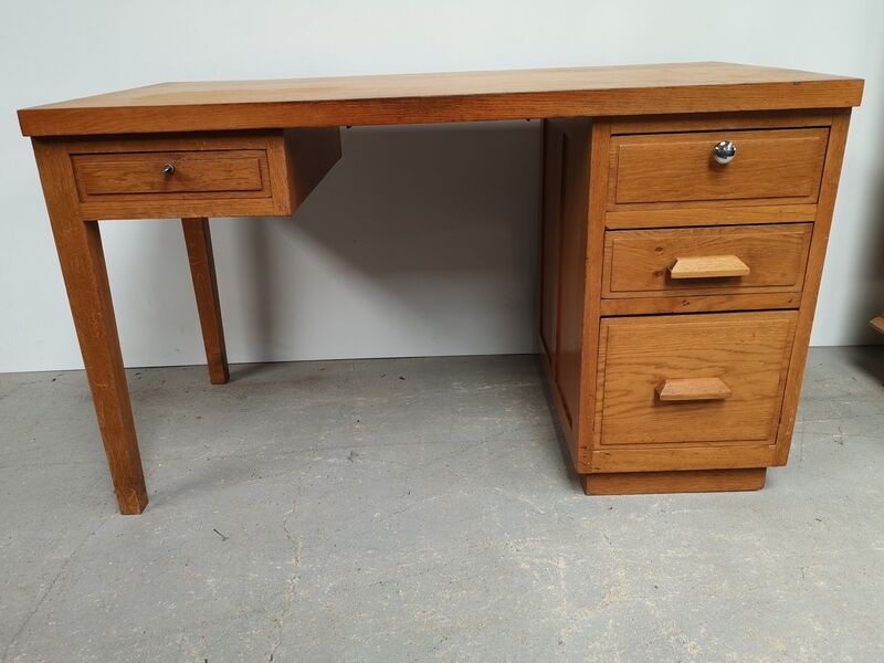 Vintage oak desk