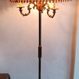 Napoleon III bronze floor lamp