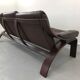 Leather Sofa, Sweden, 1970s