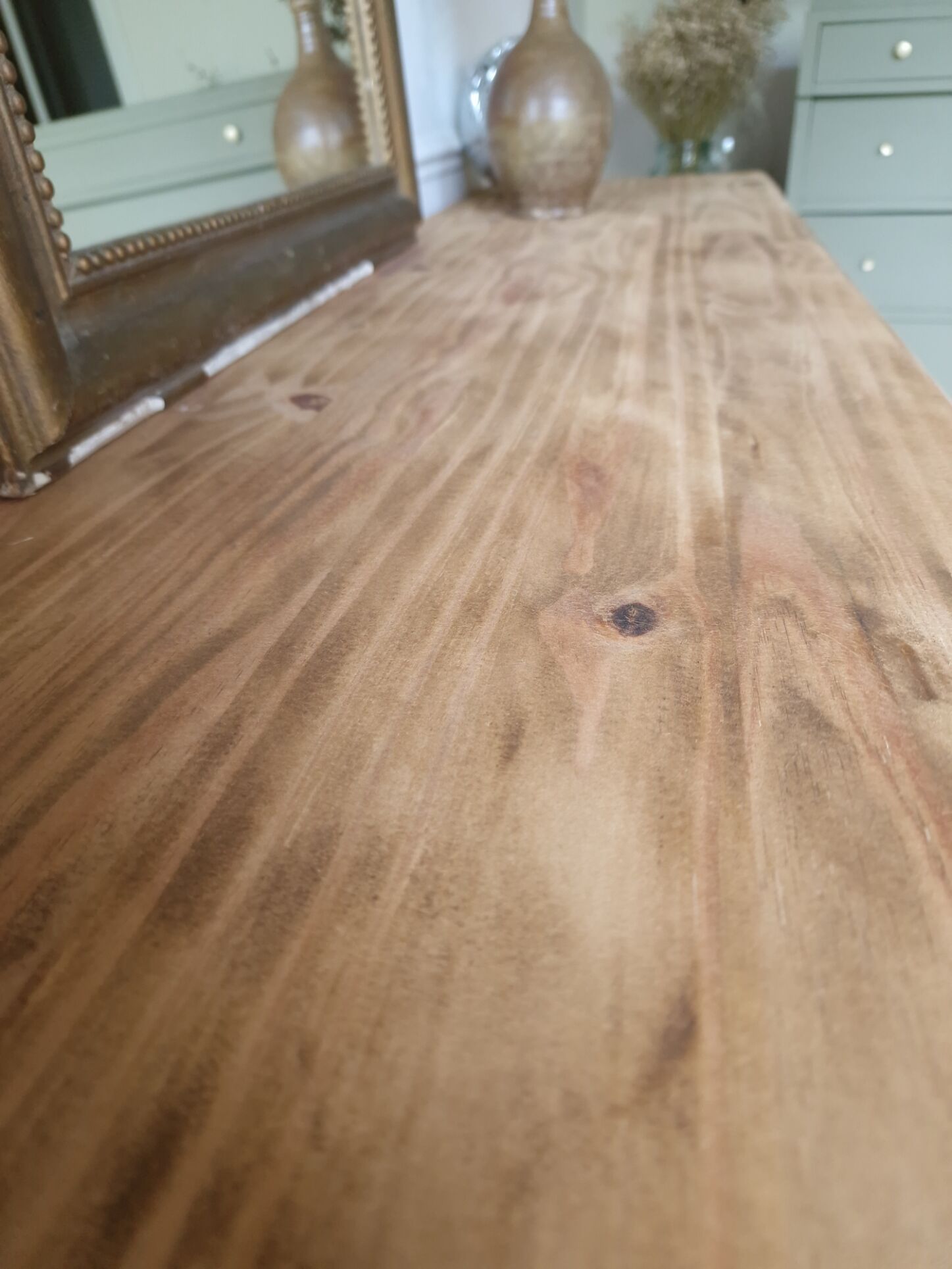 Black antique sideboard