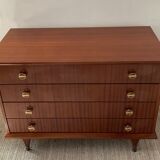 Vintage teak chest of drawers from the 50s and 60s