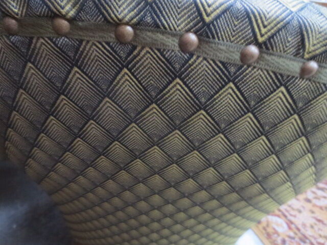 Paire de fauteuils style Napoléon III revisité