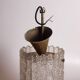 Brass & Glass Ceiling Pendant Light by Carl Fagerlund for Orrefors, 1960s