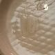 large sculptural vase "with hole" by Hubert Bequet – Smyrna decor – 1950s/60s