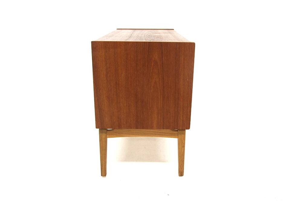 Commode scandinave en teck, Suède, 1950