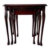 Ensemble de 3 tables gigognes vintage