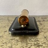 Old perpetual calendar in leather and brass