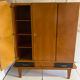 Vintage wardrobe with compass feet from the 60s