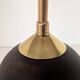 Wooden bedside lamp