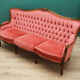 Canapé en velours rose, design suédois, années 1980