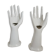 Pair of ceramic hand-held soliflores