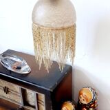 Suspension vintage en pâte de verre