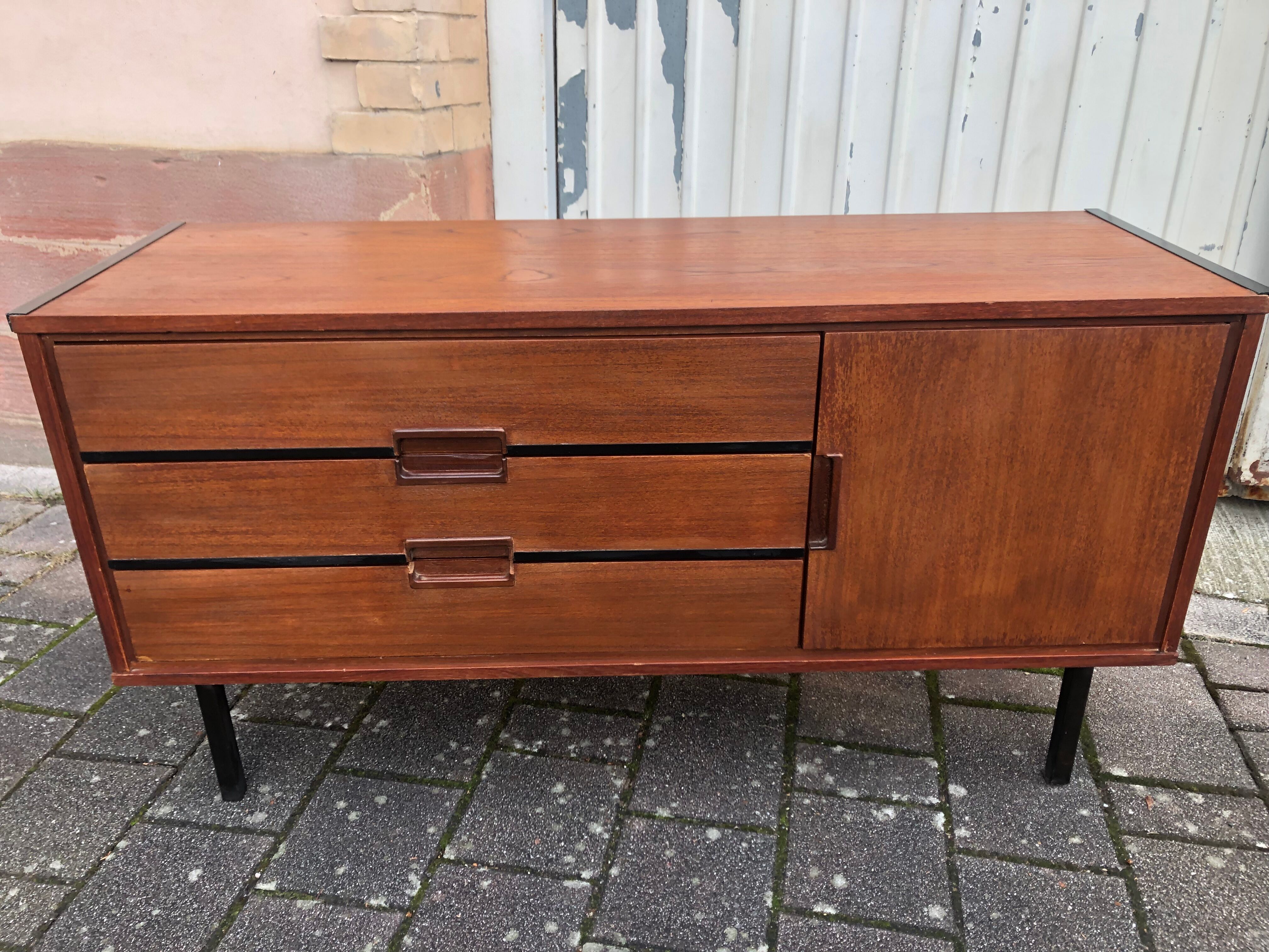 Scandinavian sideboard in teak 60s