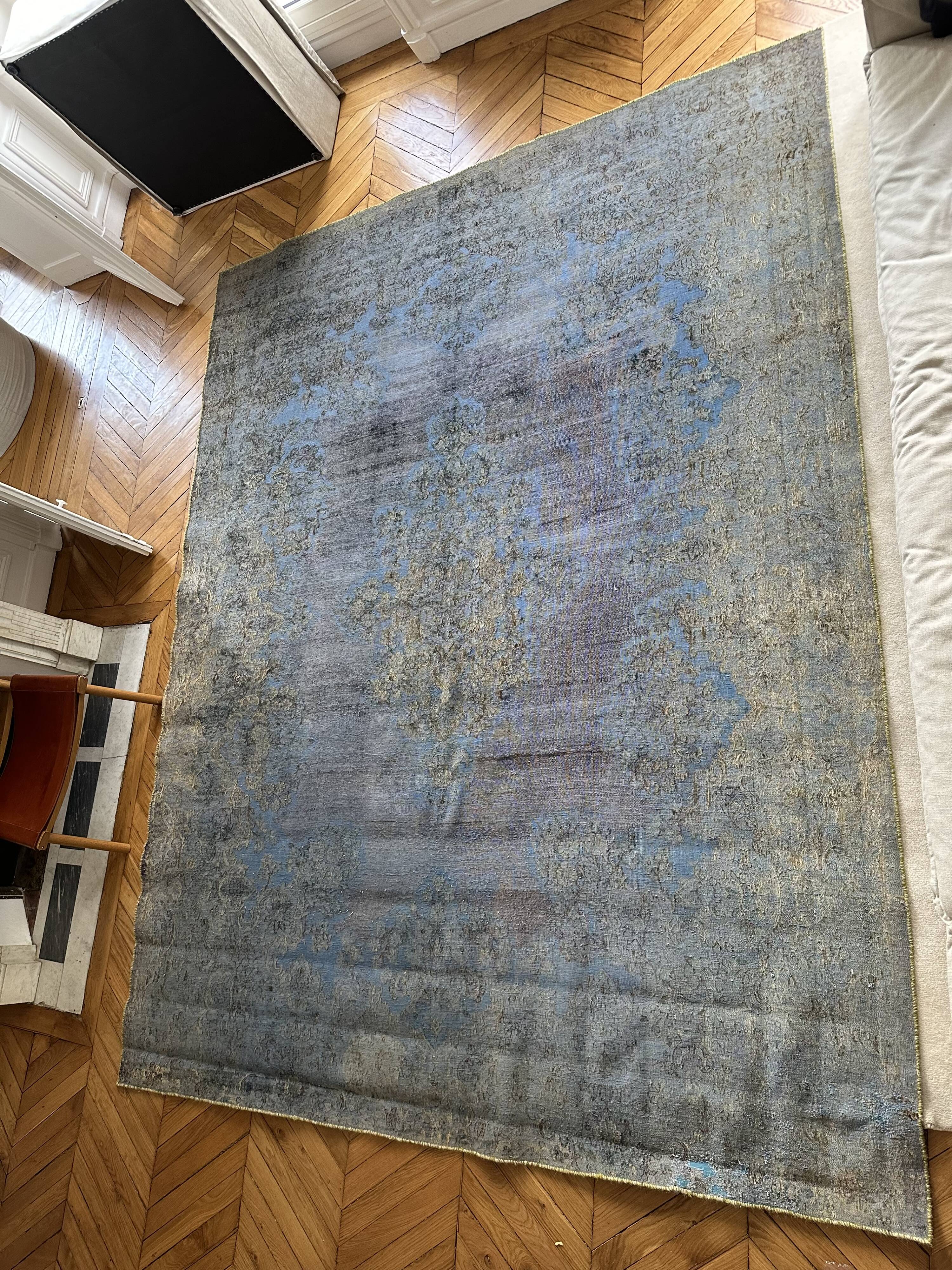 Distressed Persian rug brand “lilla rugs”