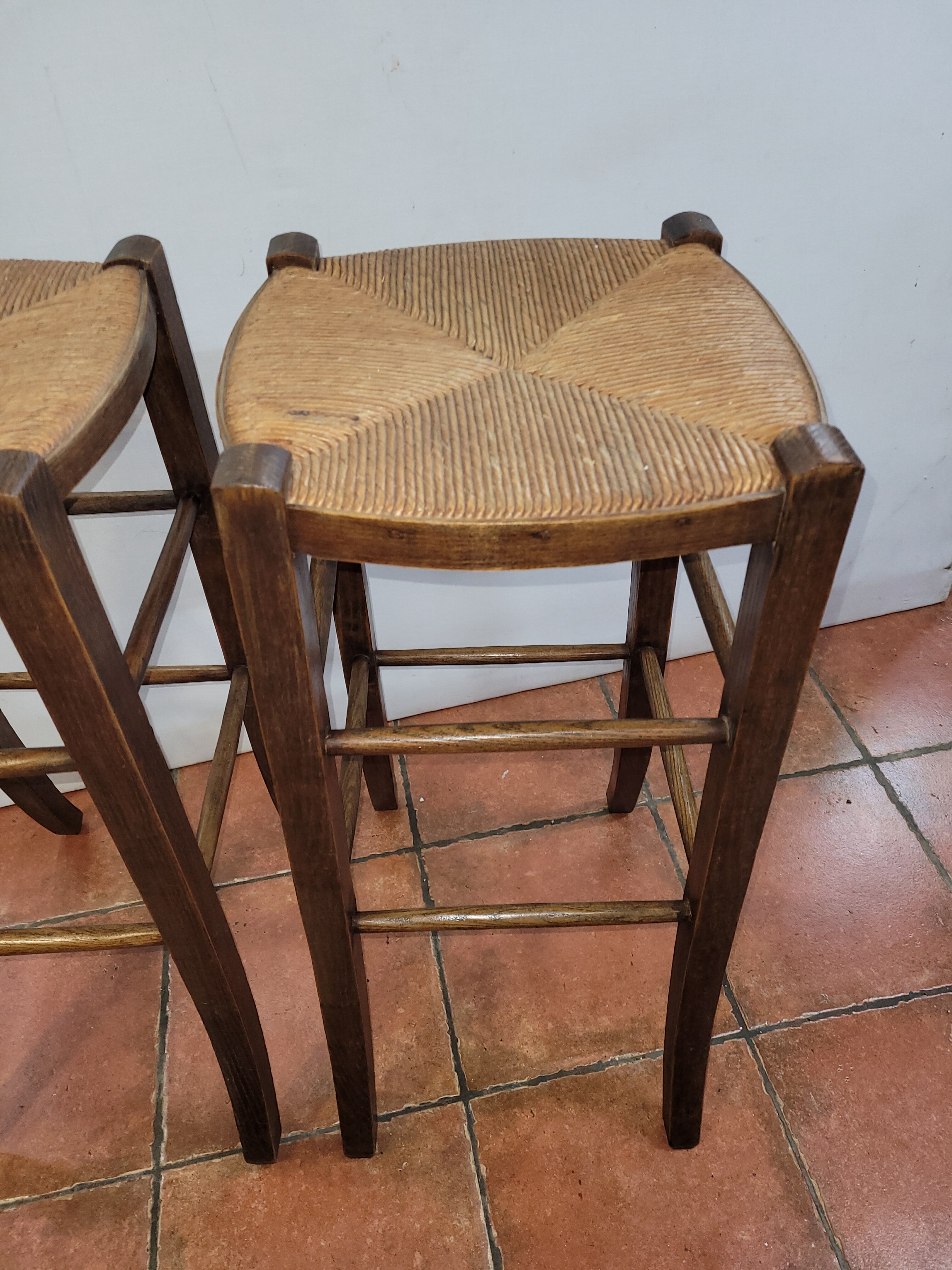 Pair of antique stools