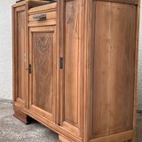Parisian art deco buffet walnut brut massive 1920