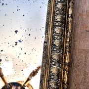 Antique mirror "Honoré" – Palmette decoration