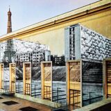 Original lithograph signed by JR: Palais de Tokyo, 2022