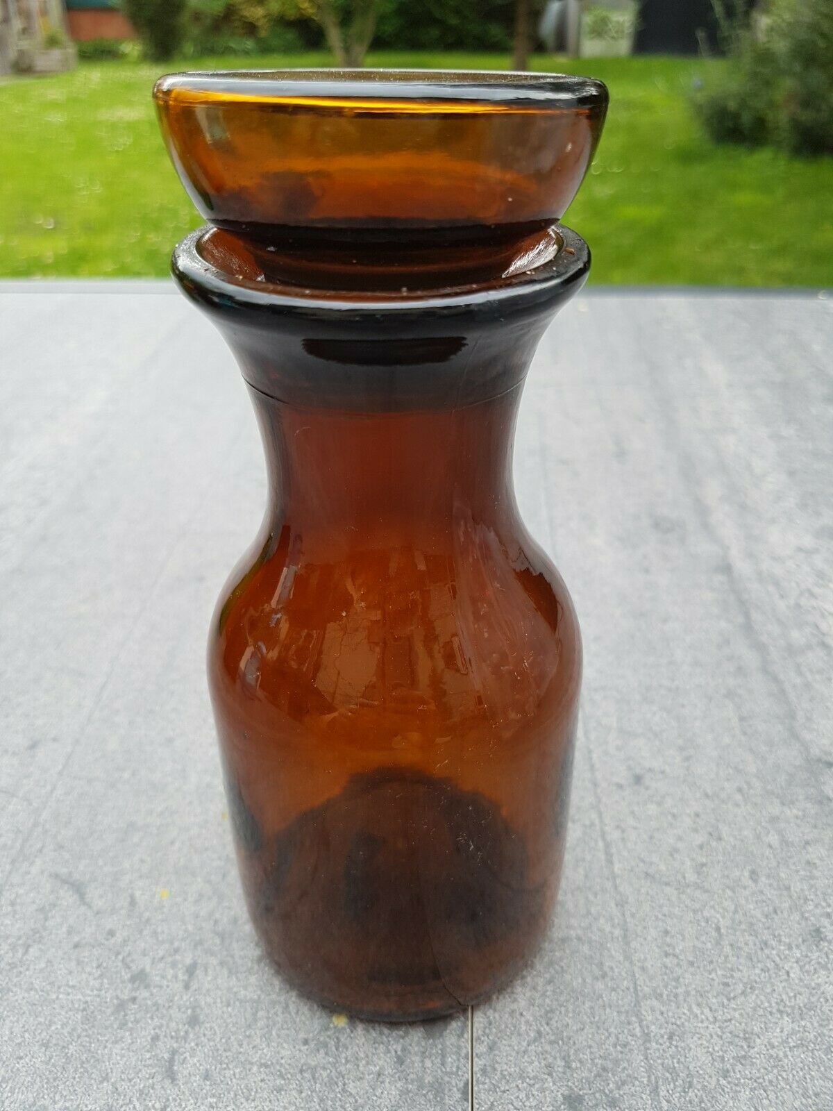 Jar or bottle raise vintage 70s made in Belgium