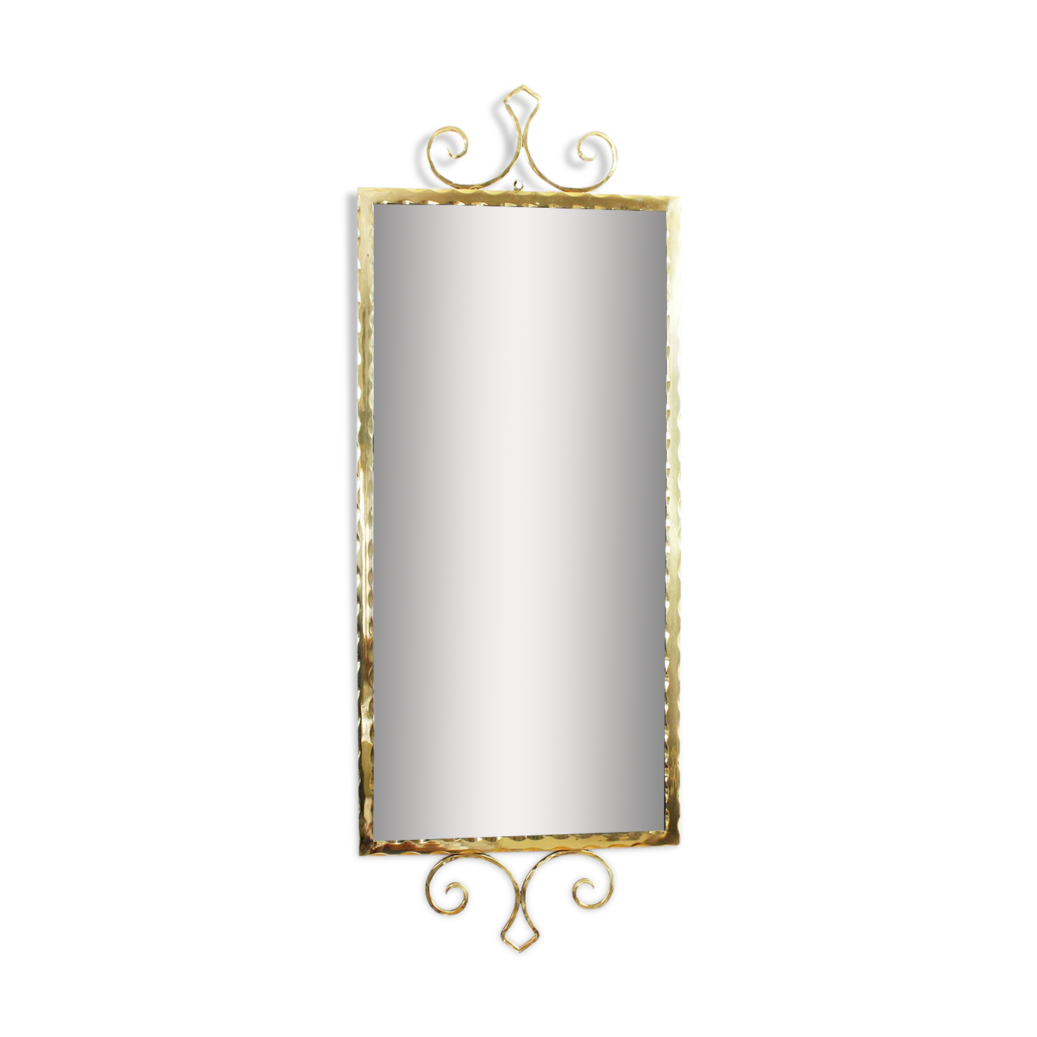 Brass mirror 1950