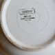 Vintage earthenware salad bowl from Digoin Sarreguemines, model Odette.