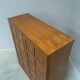 Vintage brutalist style highboard / cabinet by Bartels, 1970s