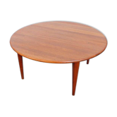 Vintage Wikkelso coffee table in teak, 1960s-70s.