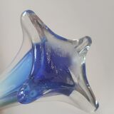 "Clothed" Soliflore Vase Italian Blown Glass.
