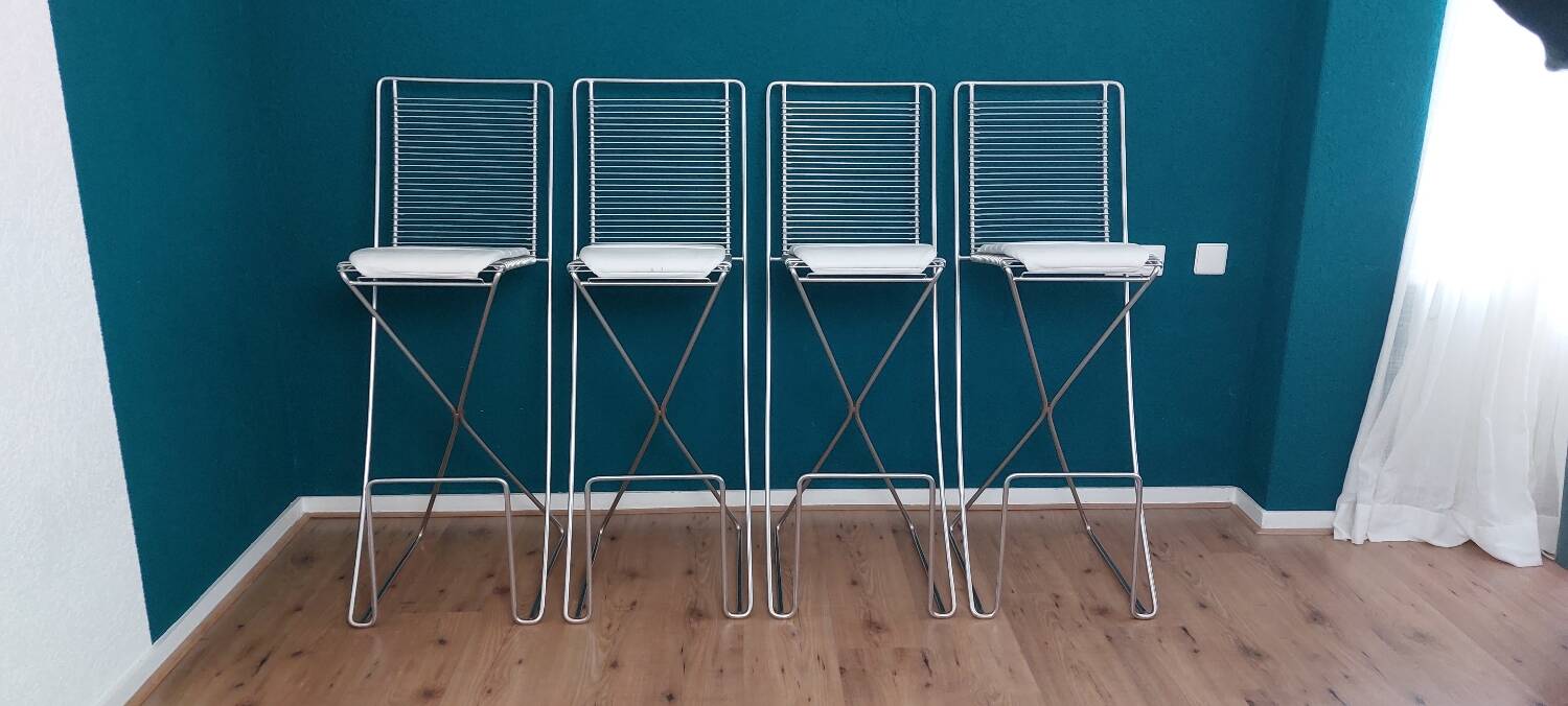 Tabourets de bar Kreuzschwinger par Till Behrens, années 1990
