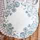 Lot of 2 plates "nenuphar" R&S Salins Terre de Fer
