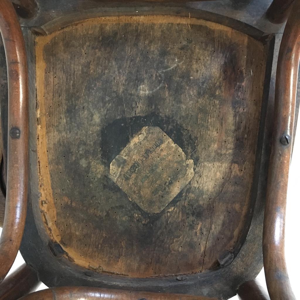 Pair of bistro chairs