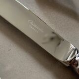 Set 6 silver cutlery Christofle chinon model