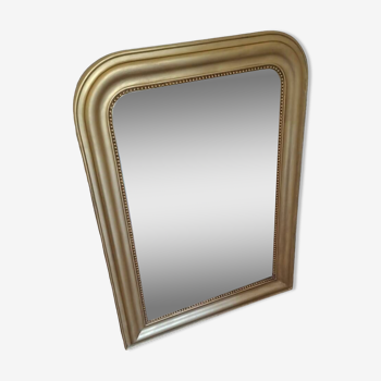 Louis Philippe mirror 105 x 77 cm old gold