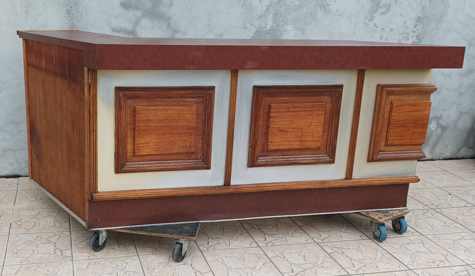 Vintage trade counter bar furniture