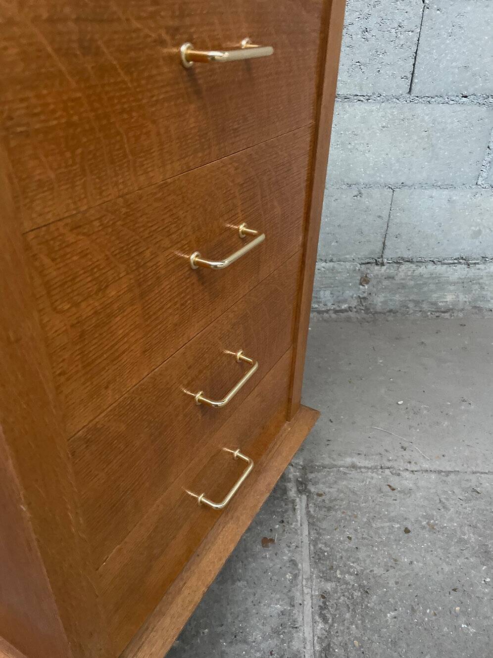 Chiffonnier vintage en bois – 5 tiroirs