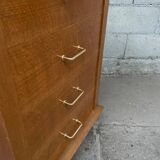 Chiffonnier vintage en bois – 5 tiroirs