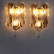 Vintage Set Wall Lamps Kalmar Franken KG, Model Citrus 1960s