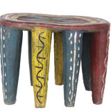 African nupe stool from nigeria