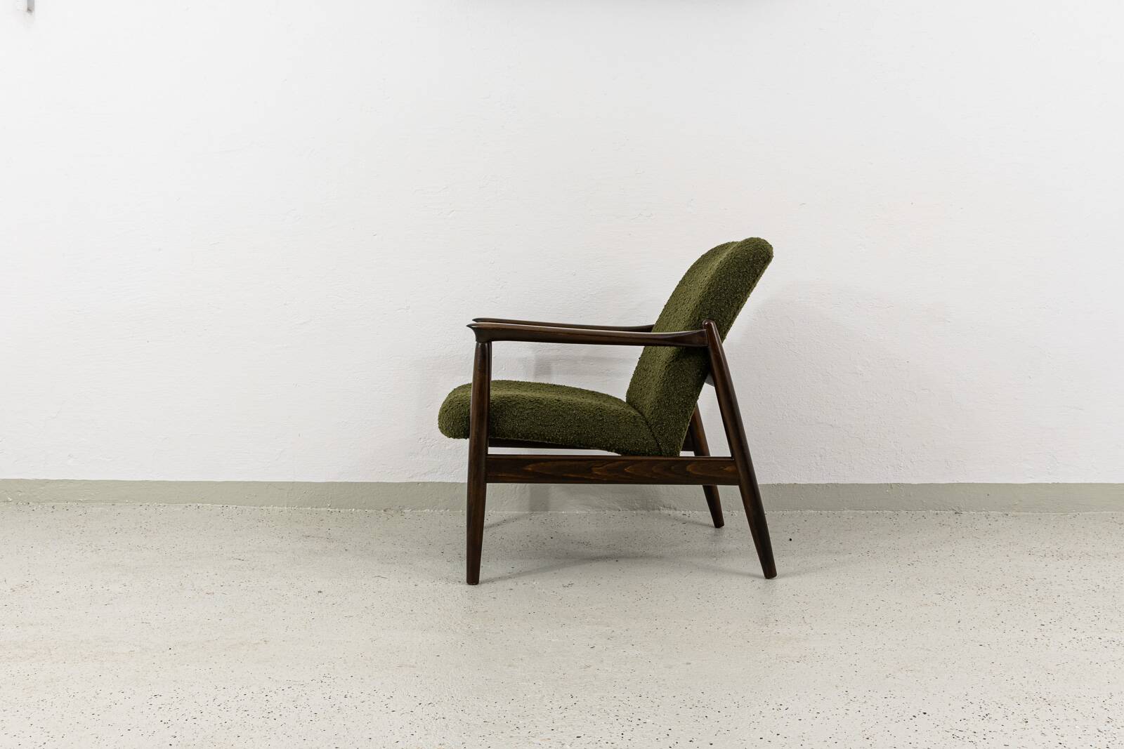 Vintage Armchairs By Edmund Homa, Poland, 1960s, set of 3