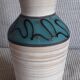 Vintage ceramic vase signed