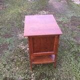 Oak bedside table