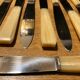Set of 12 stainless steel and bakelite knives