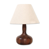 Scandinavian lamp Domus in solid rosewood