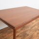 Mid-century danish teak extendable dining table, 1960